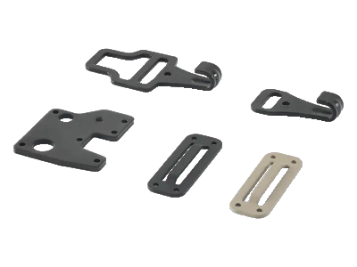 خطاف طلاء المسحوق لجزء الزخرفة الداخلية للسيارات